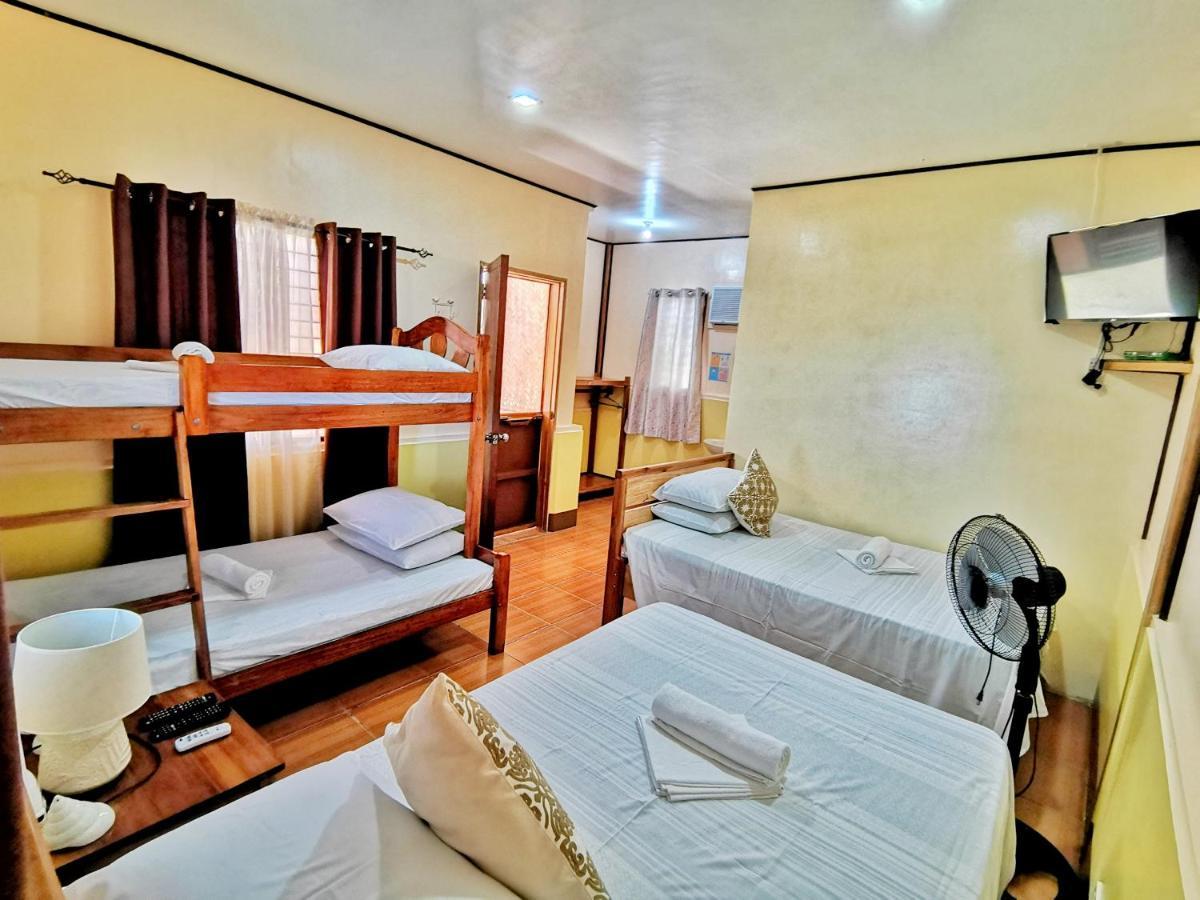Besaga Beachfront B&B - Port Barton San Vicente  Exterior foto