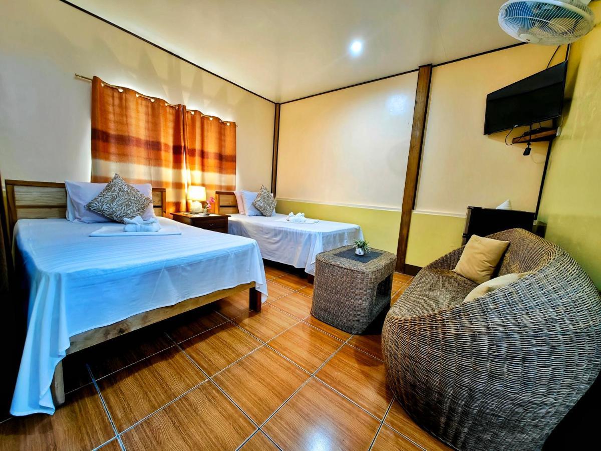 Besaga Beachfront B&B - Port Barton San Vicente  Exterior foto